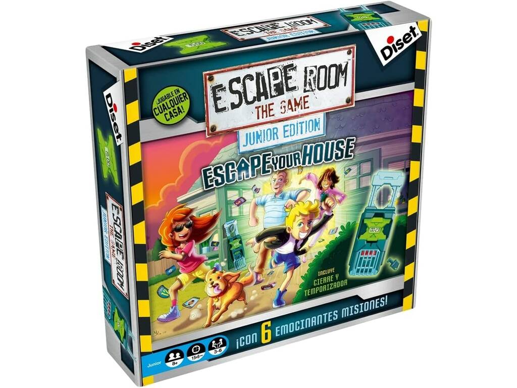 Escape Room The Game Edición Junior Diset 62329