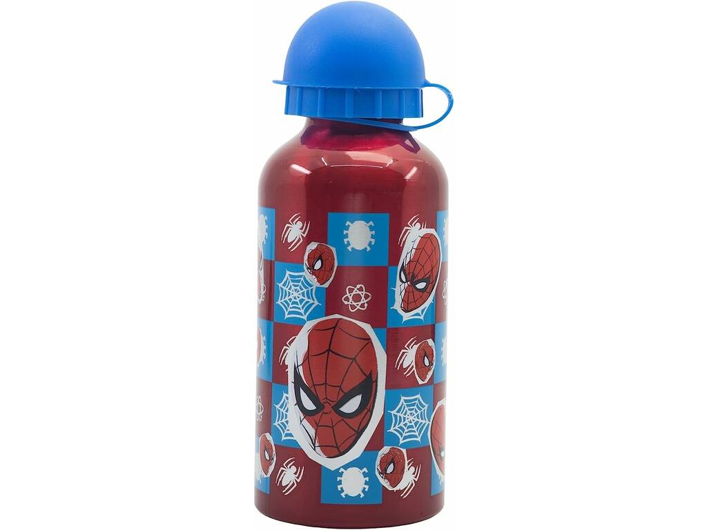 Kleine Aluminiumflasche 400 ml. Spiderman Midnight Flyer Store 74734
