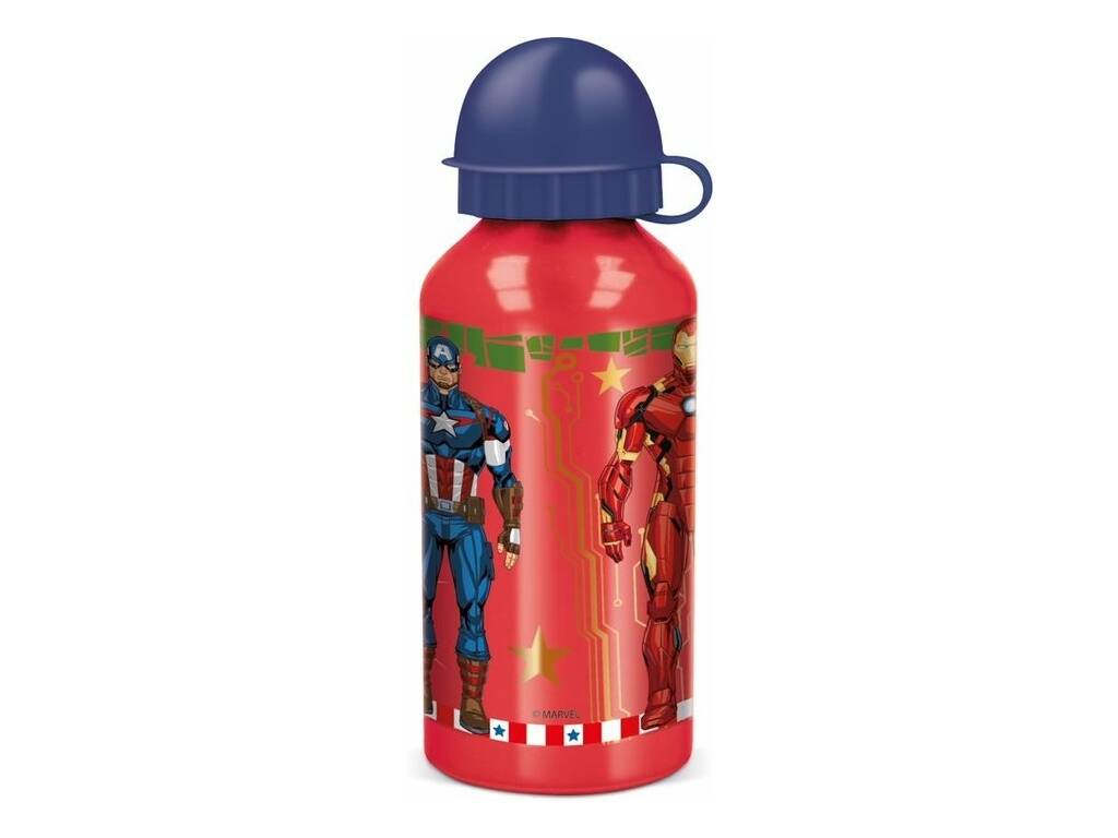 Kleine Aluminiumflasche 400 ml. Avengers Invincible Force Storage 74134