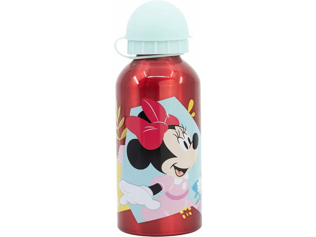 Bottiglia piccola in alluminio 400 ml. Minnie Mouse Stor 74434