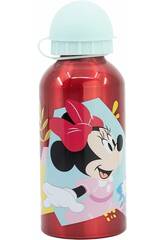 Botella Aluminio Pequeña 400 ml. Minnie Mouse Stor 74434