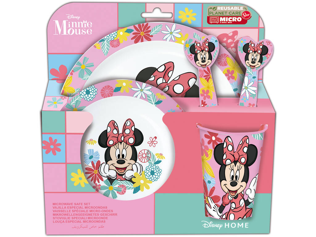 Minnie Mouse Conjunto de Loiça 5 Peças Stor 74450