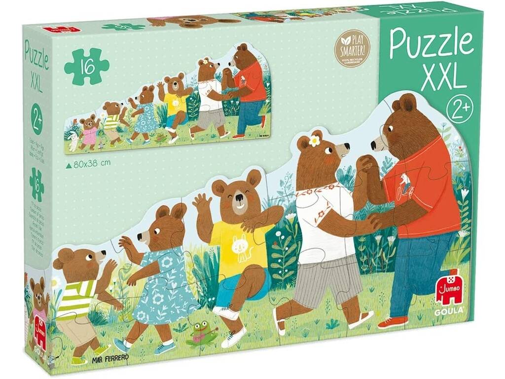 Puzzle XXL Familia De Ursos de Goula 55266