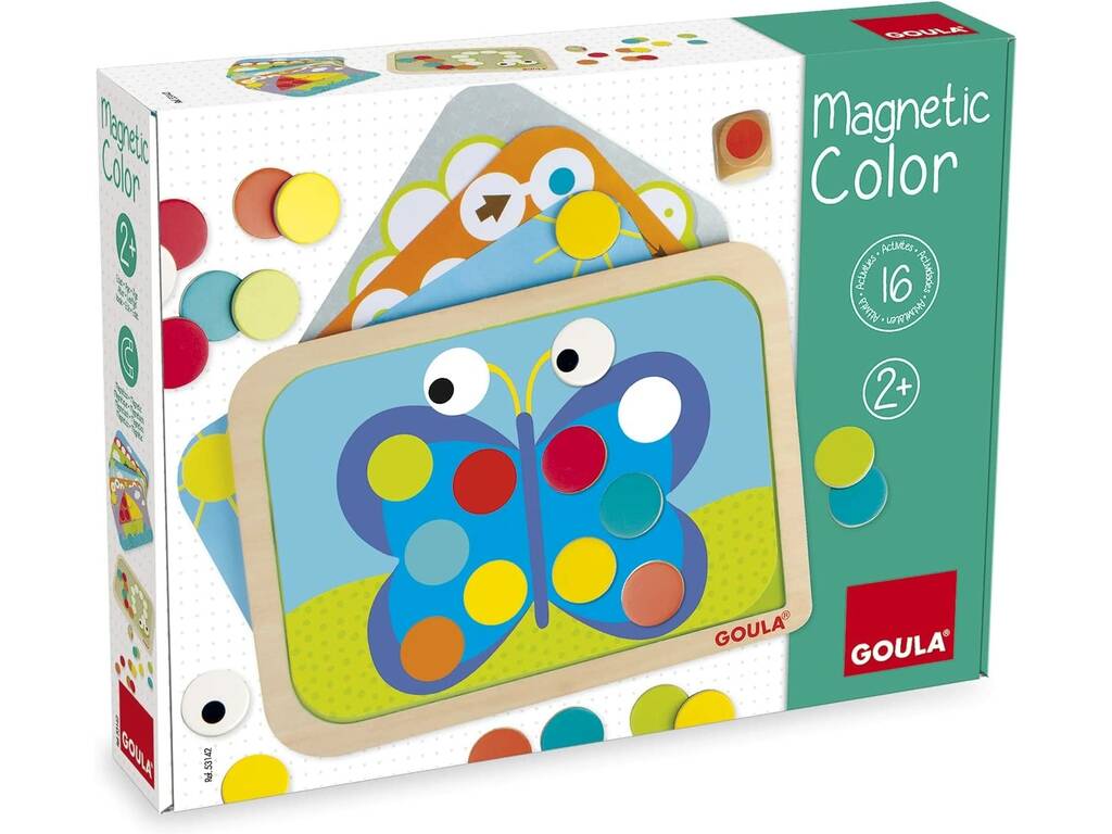 Lernspiel Magnetic Color von Goula 53142