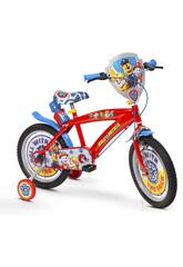 Bicicleta Paw Patrol 16