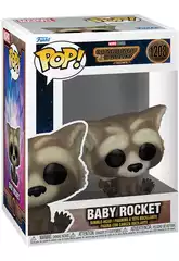 Funko Pop Guardiani della Galassia Volume 3 Baby Rocket con Testa Oscillante Funko 67516