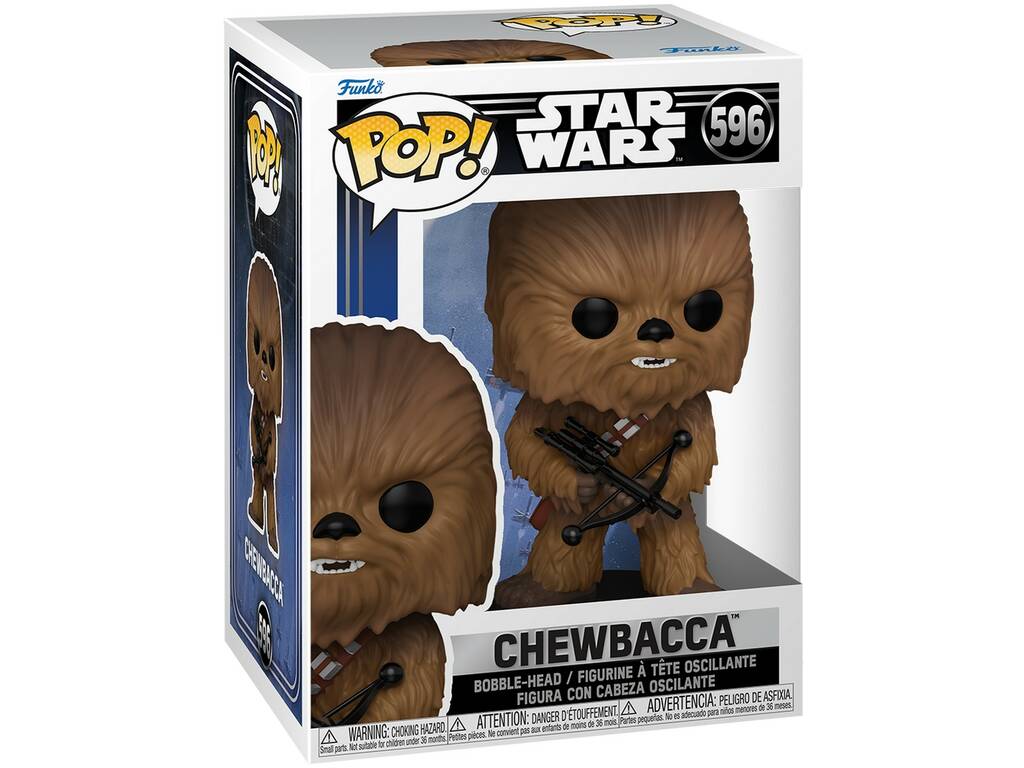 Funko Pop Star Wars Chewbacca avec tête pivotante Funko 67533