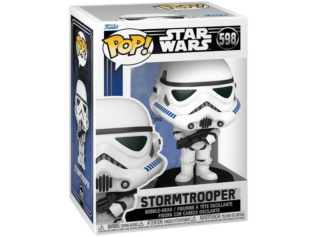 Funko Pop Star Wars Stormtrooper avec tête pivotante Funko 67537