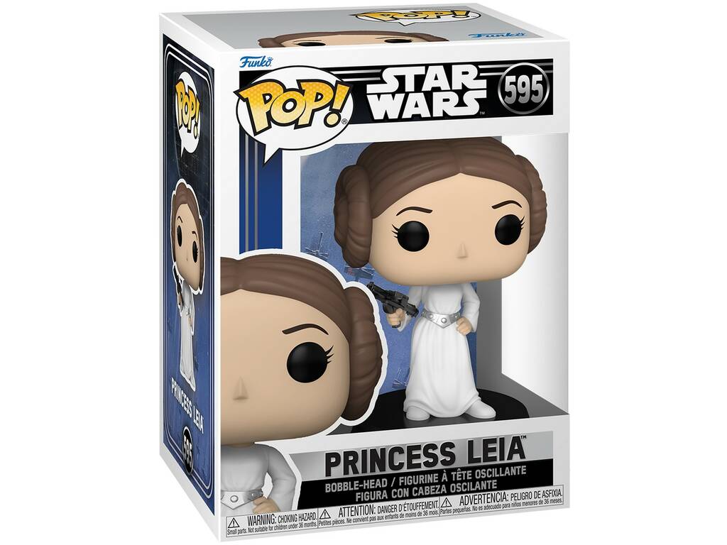 Funko Pop Star Wars mit Rocking Head Leia Funko 67535