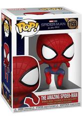 Funko Pop Marvel Spiderman No Way Home The Amazing Spiderman com cabea oscilante Funko 67608