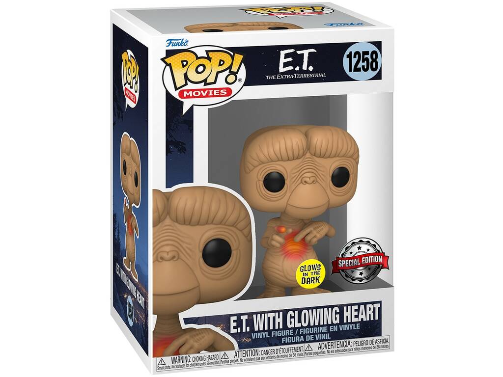 Funko Pop E.T. The Alien Heart Glow in the Dark Special Edition Funko 65088