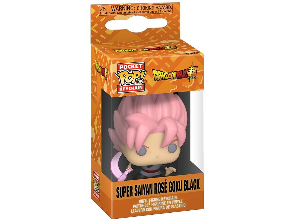 Funko Pop Dragon Ball Super Super Saiyan Rosé Porte-clés Goku Noir Funko 59522
