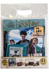 Harry Potter Un Año en Hogwarts Starter Pack Álbum con 4 Sobres Panini