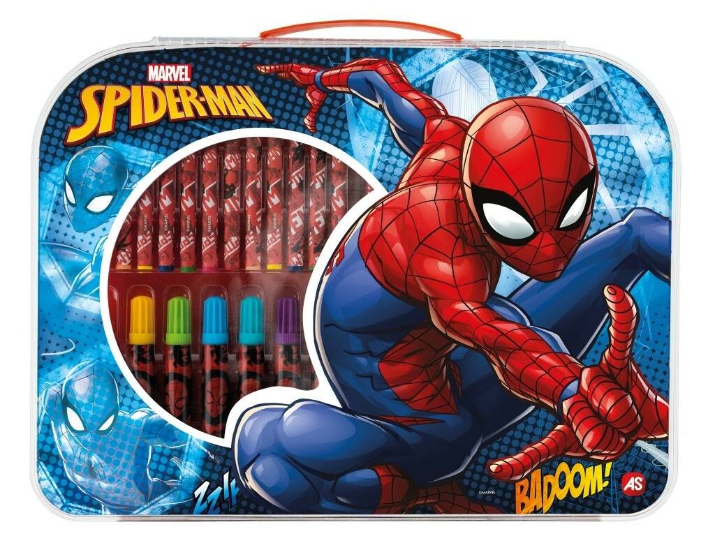 Spiderman Maletín de Artista Cefa Toys 21880