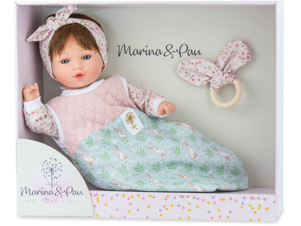Puppe 40 cm. Petite Nana von Marina & Pau 416
