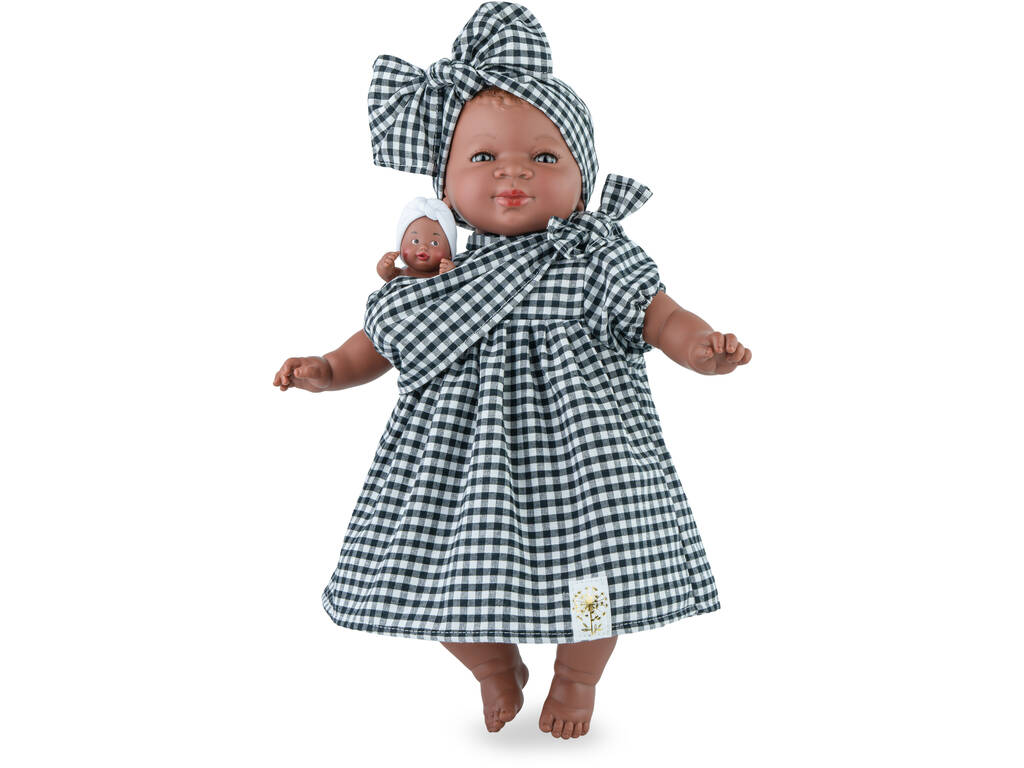 Boneca 45 cm. María Com Bebé Vichy Classic de Marina & Pau 2016