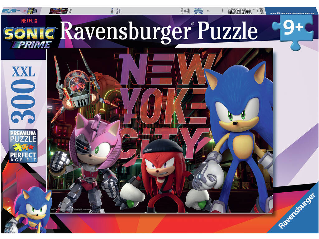 Puzzle XXL Sonic 300 Peças Ravensburger 13384