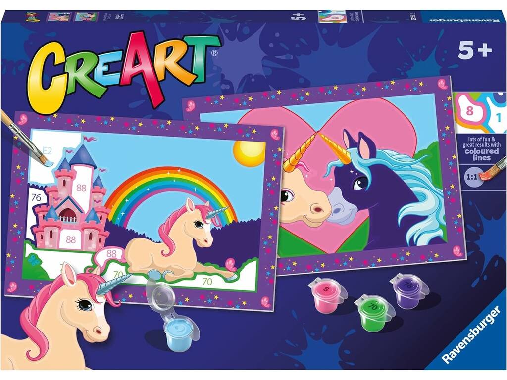 Creart Magical Unicorni Ravensburger 23558