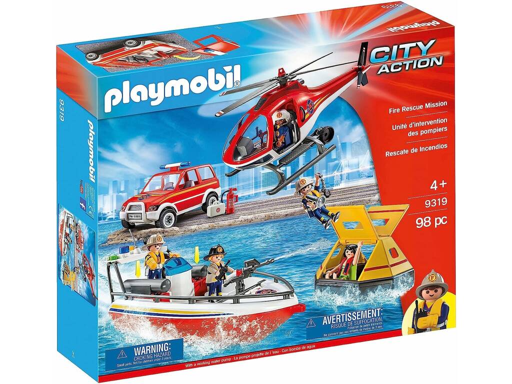 Playmobil Resgate de Incêndios de Playmobil 9319