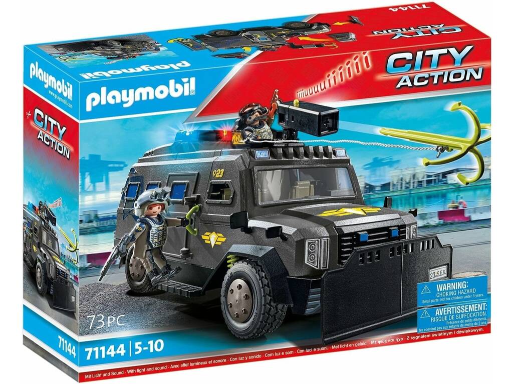 Playmobil Forces spéciales Playmobyl Véhicule tout-terrain 71144