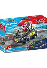 Playmobil Forces Spéciales Playmobil Quad Multi Terrain 71147