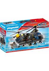Playmobil Fuerzas Especiales Helicoptero Banana de Playmobil 71149