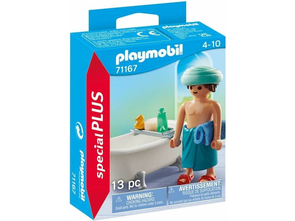 Playmobil Special Plus Hombre en la Bañera de Playmobill 71167