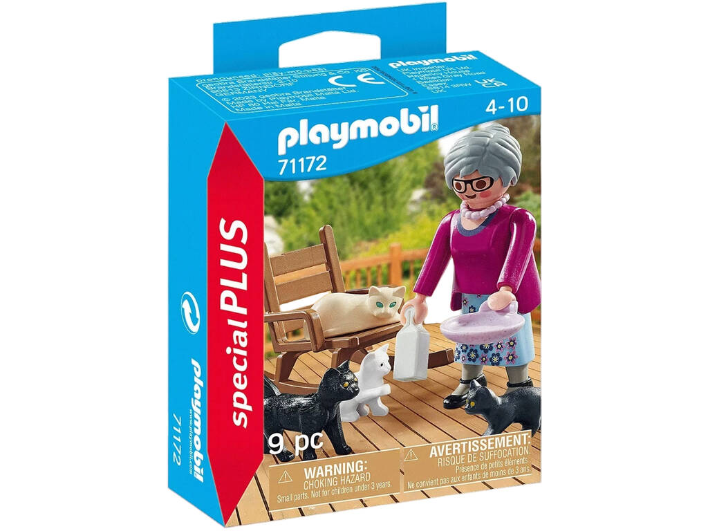 Playmobil Special Plus Abuela con Gatos de Playmobil 71172