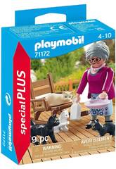 Playmobil Special Plus Av Com Gatos de Playmobil 71172