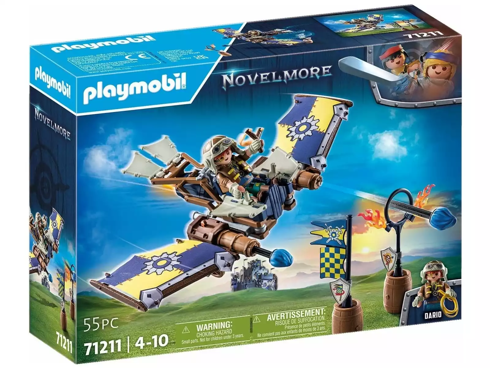 Acheter Playmobil Chevalier médiéval Novelmore 71297 - Juguetilandia