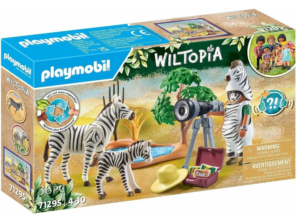 Playmobil Wiltopia Photographe d'animaux 71295