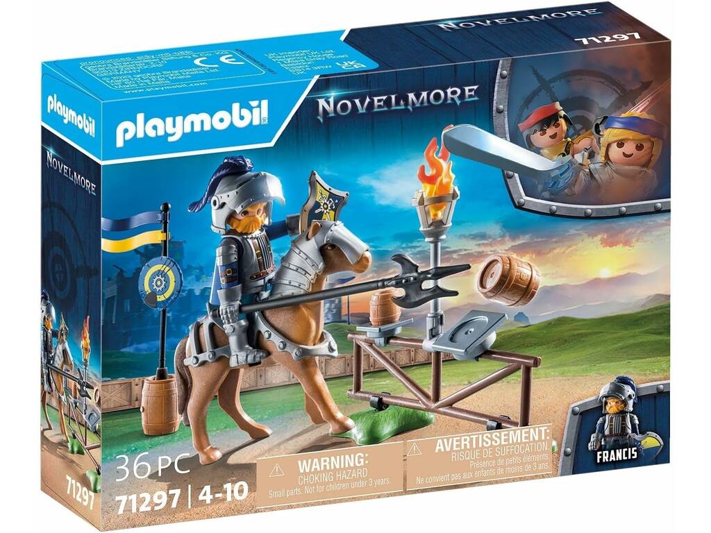Playmobil Chevalier médiéval Novelmore 71297