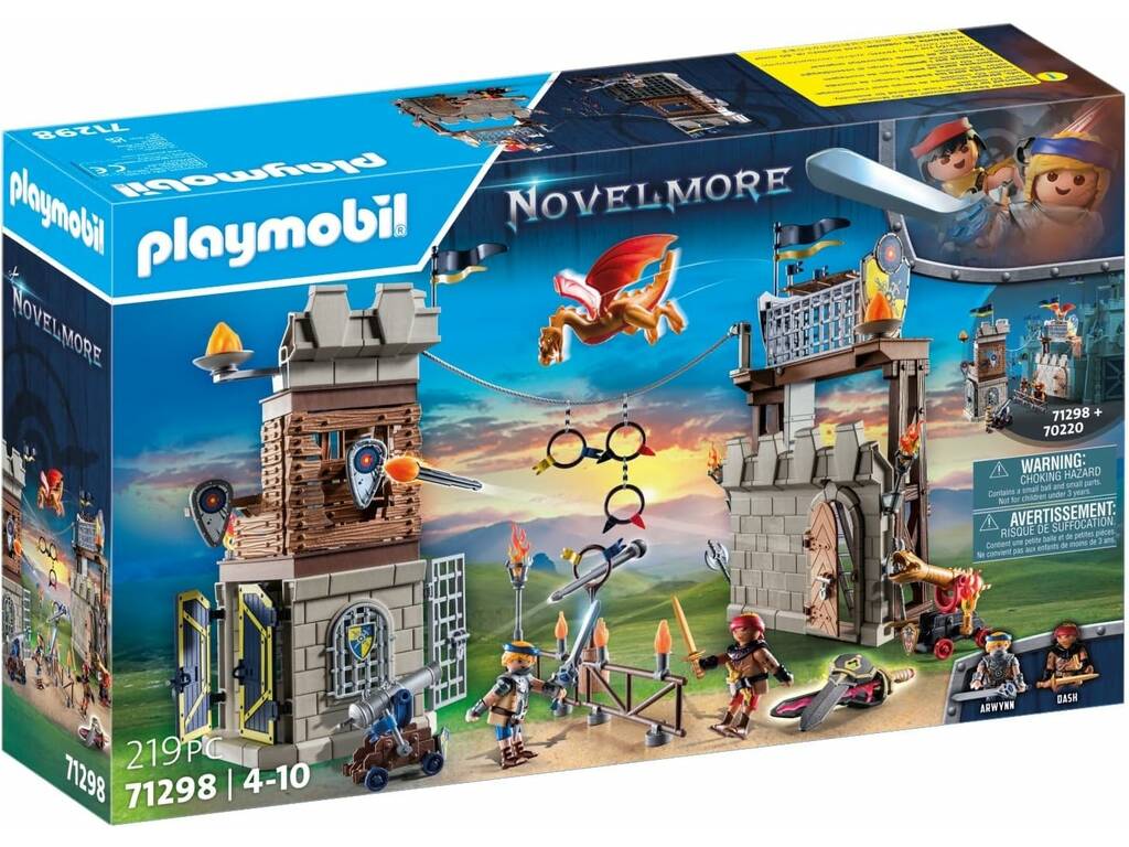 Playmobil Novelmore Vs Bandidos de Burham Torneo 71298