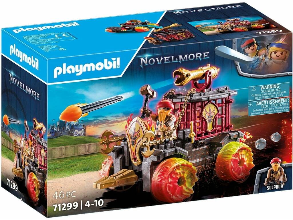 Playmobil Novelmore Bandits de Burham Ariete 71299