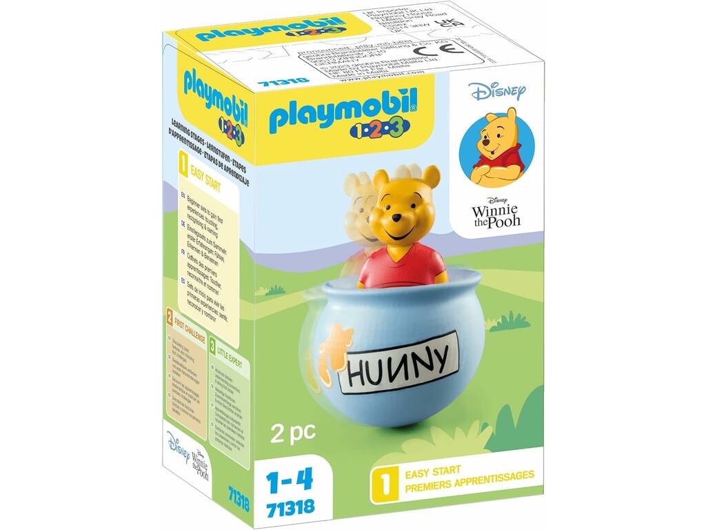 Playmobil 1,2,3 Disney Winnie The Pooh Frasco de Mel de Playmobil 71318