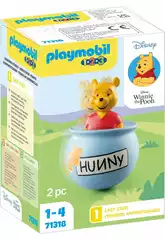 Playmobil 1,2,3 Disney Winnie The Pooh Tarro de Miel de Playmobil 71318