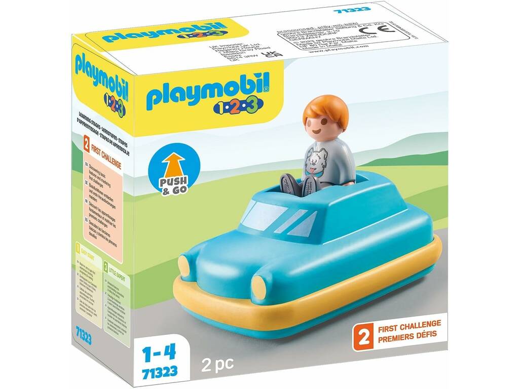 Playmobil 1,2,3 Carro 71323