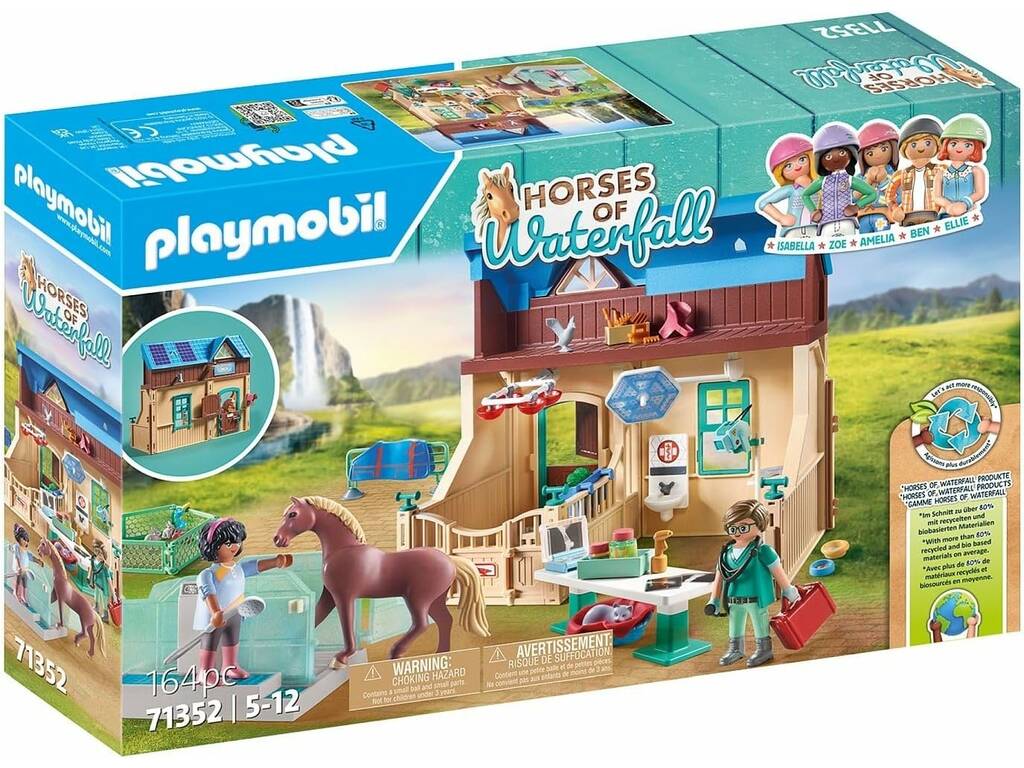 Playmobil Horses of Waterfall Clínica Veterinária 71352