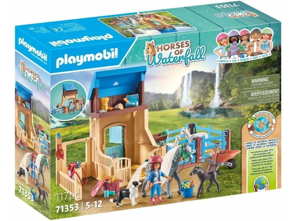 Playmobil Horses Of Waterfall Establo de Caballos con Amelia y