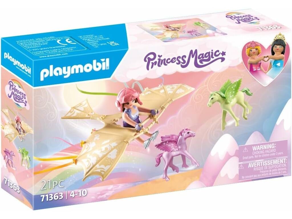 Playmobil Princess Paseo con Potros Pegaso en las Nubes 71363