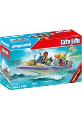 imagen Playmobil Bootsfahrt auf der Hochzeitsreise 71366