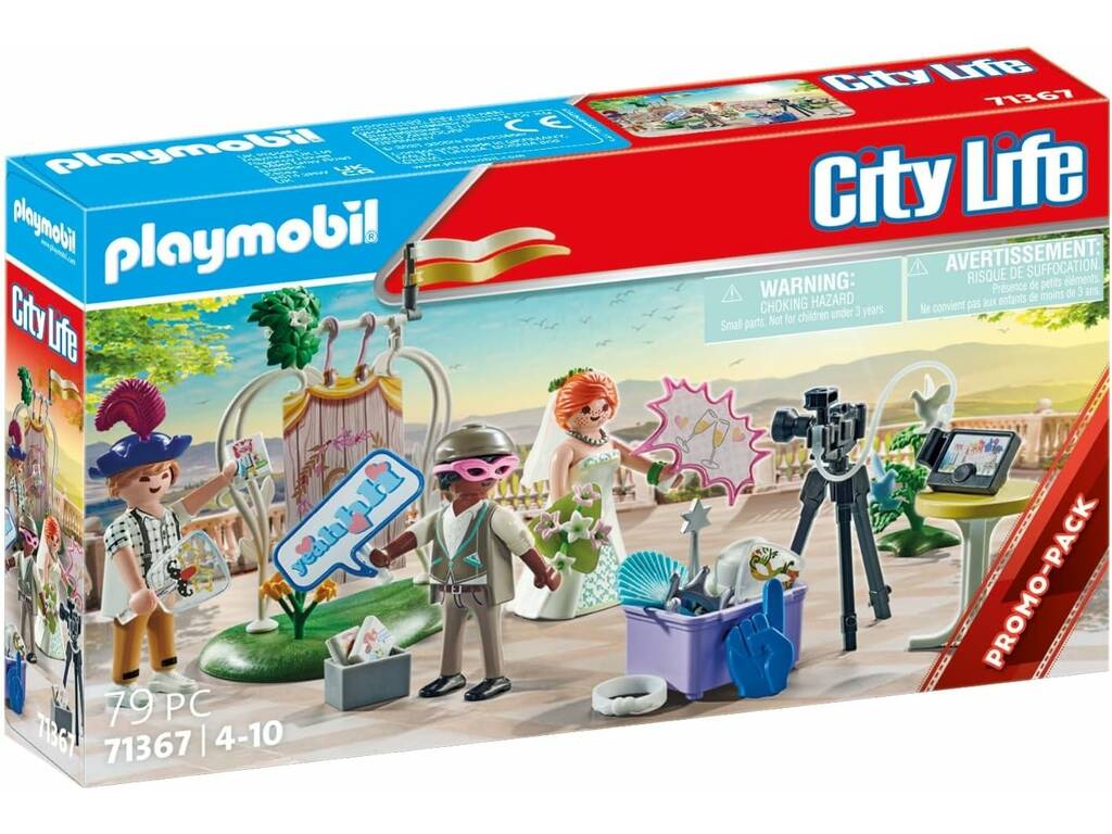 Playmobil Photocall Mariage 71367