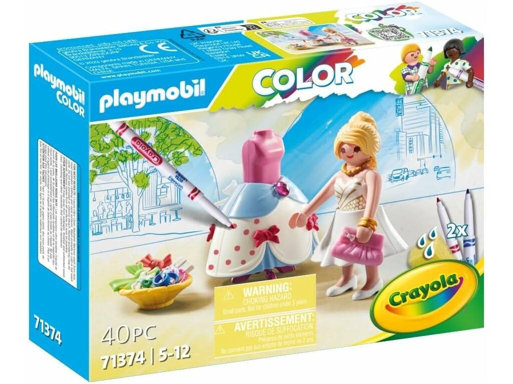 Playmobil Color Fashion Designer 71374