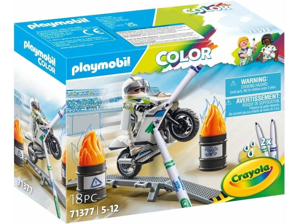 Playmobil Colore Moto 71377