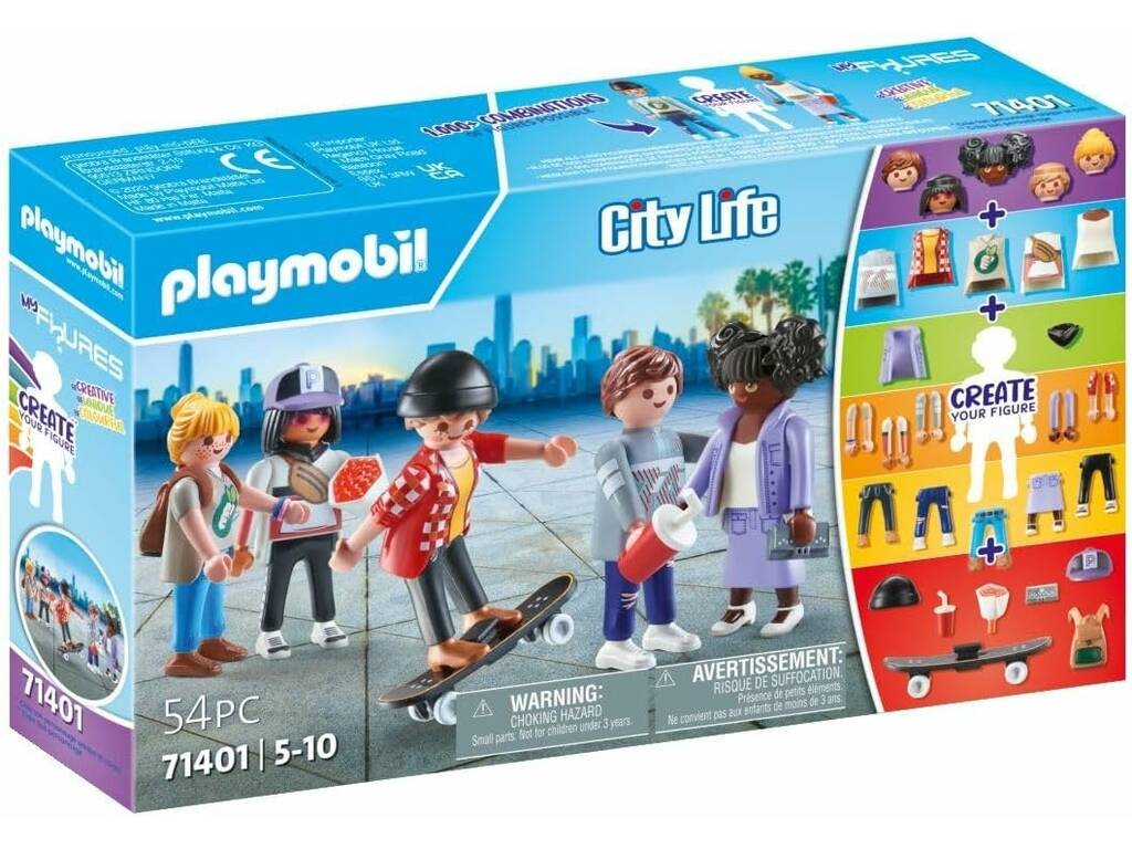 Playmobil City Life Desfile de Moda Create Your Figure 71401
