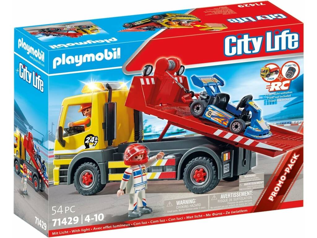 Playmobil City Life Serviço de Reboque 71429