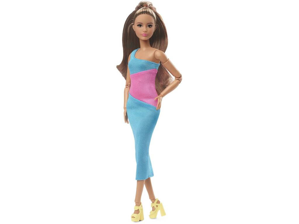 Barbie Signature Looks Boneca Barbie Vestido Comprido Mattel HJW82