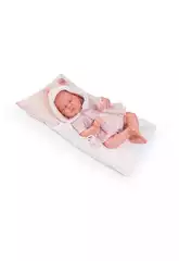 Bambola neonata Luna con borsa 42 cm di Antonio Juan 33340