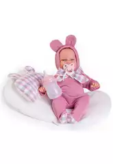 Boneca Baby Carla Orejitas Com Almofadda 34 cm de Antonio Juan 70355