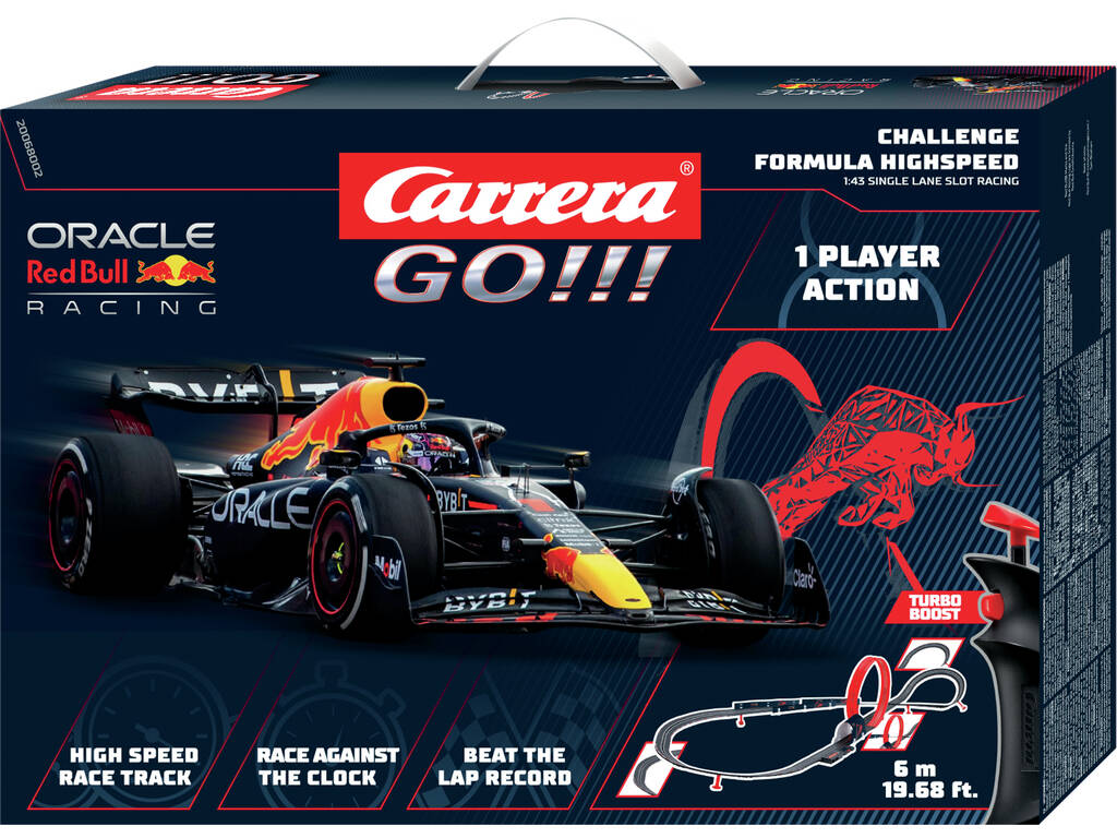 Red Bull Pista Corrida Go Challenge Formula High Speed 68002